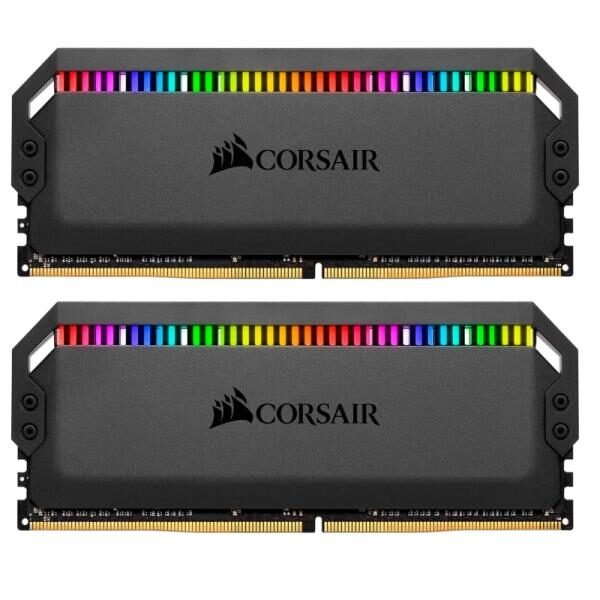 MEMORIA RAM PC 16GB (2ï¿½8GB) CORSAIR DOMINATOR PLATINUM RGB DDR4 3600MHz CL18 1.35V RGB CMT16GX4M2C3600C18