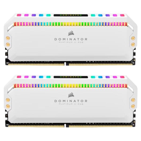 MEMORIA RAM PC 16GB (2ï¿½8GB) CORSAIR DOMINATOR PLATINUM RGB DDR4 3600MHz CL18 1.35V RGB CMT16GX4M2C3600C18W