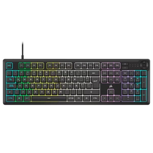 TECLADO GAMING RGB CORSAIR K55 CORE MEMBRANA ALï¿½MBRICO ESPAï¿½OL CH-9226C65-SP