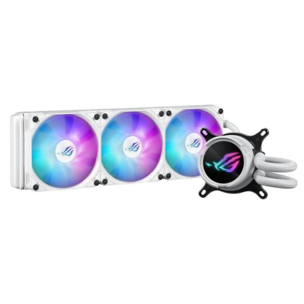 ENFRIAMIENTO LIQUIDO RGB ASUS ROG STRIX LC III 360 ARGB WHT AIO 360MM 90RC00T2-M0UAY0