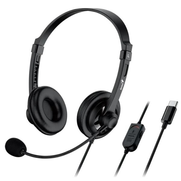 HEADSET GENIUS HS-230U ALï¿½MBRICO USB-C 2.4M 31710021405
