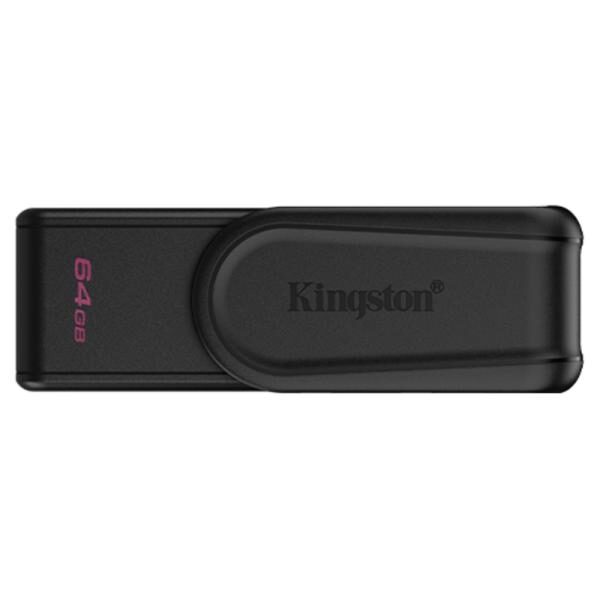 MEMORIA USB 64GB KINGSTON DATA TRAVELER EXODIA S USB-A 3.2 GEN 1 CON TAPA GIRATORIA DTXS/64GB