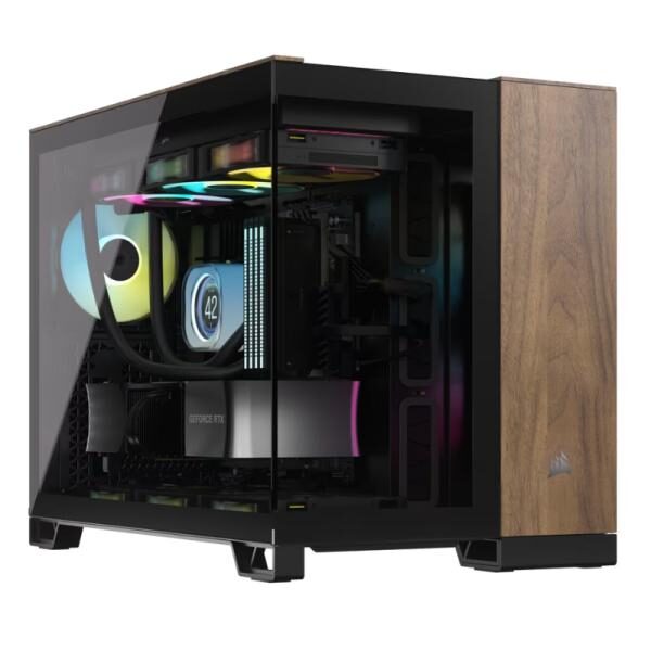 CASE CORSAIR 2500X MID TOWER SIN VENTILACIï¿½N INCLUIDA CON VIDRIO LATERAL Y MALLA FRONTAL CC-9011286-WW