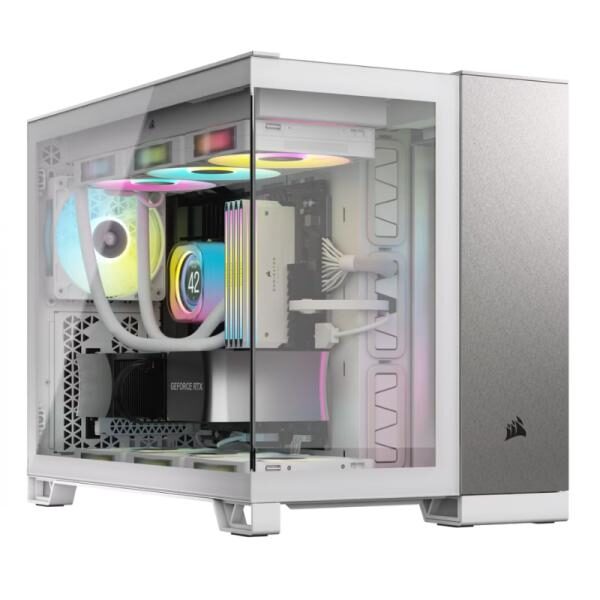 CASE CORSAIR 2500X MID TOWER SIN VENTILACIï¿½N CON VIDRIO LATERAL Y MALLA FRONTAL CC-9011289-WW