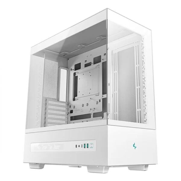 CASE DEEPCOOL CH690 DIGITAL WH MID TOWER SIN VENTILACIï¿½N INCLUIDA CON VIDRIO LATERAL R-CH690-WHNNA0D-G-1