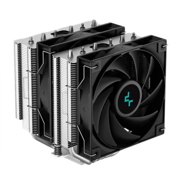 ENFRIAMIENTO DE AIRE DEEPCOOL AG620 LGA2066/AM5 2X120MM HIDRï¿½ULICO R-AG620-BKNNMN-G-1