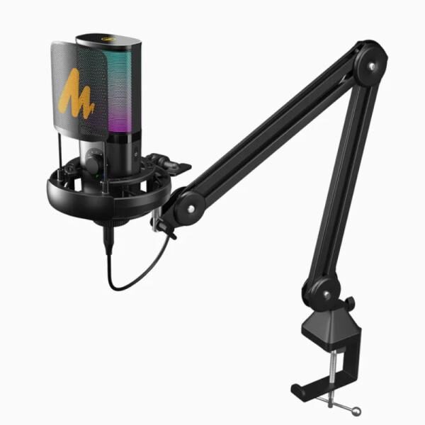 MICRï¿½FONO GAMING MAONO PM450S USB / USB C CON BRAZO ARTICULADO