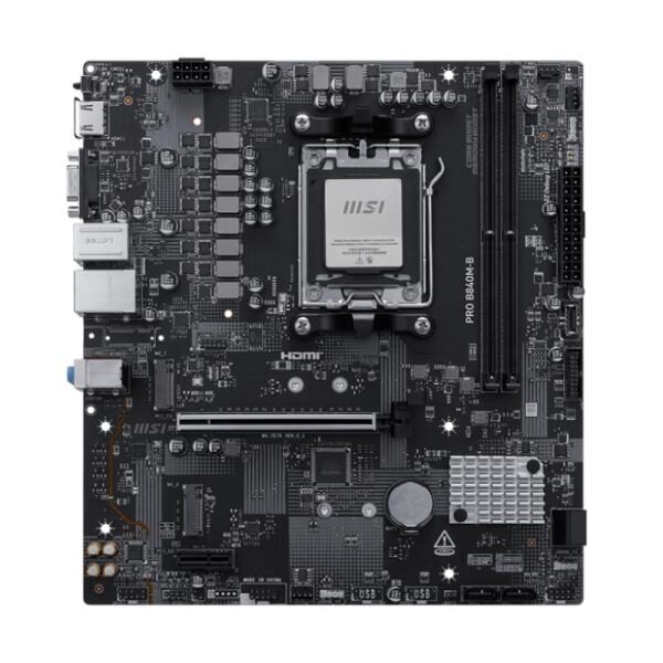 TARJETA MADRE MSI PRO B840M-B SOCKET AM5 MICRO ATX DDR5 911-7E76-002