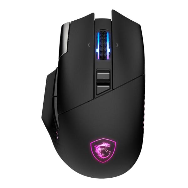 MOUSE GAMING RGB MSI VERSA PRO INAL�MBRICO 2.4 GHZ / BLUETOOTH AL�MBRICO USB 26000 DPI S12-4301360-CLA