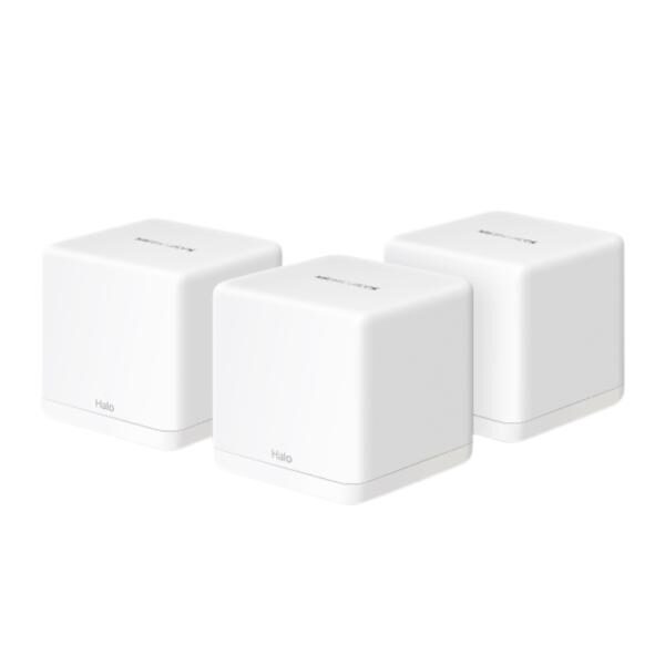 SISTEMA WIFI MERCUSYS DECO HALO H60X(3-PACK)(EU) AX1500 MESH DUAL BAND 300 MBPS 2.4 GHZ