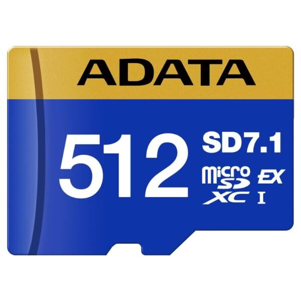MEMORIA MICRO SDXC 512GB ADATA UD512GEX3L1-C CLASE 10 V30 800 MB/S / HASTA 700 MB/S PARA CREACIï¿½N DE CONTENIDO PROFESIONAL, JUEGOS DE ALTO RENDIMIENTO