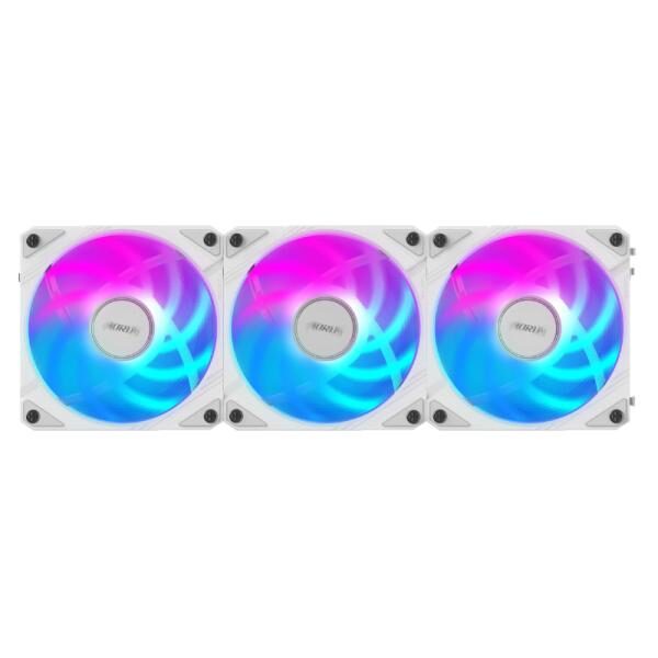 ABANICO RGB GIGABYTE AORUS EZ CHAIN FAN 120 ICE (3-PACK) 120MM GP-ECFAN1203 ICE G10