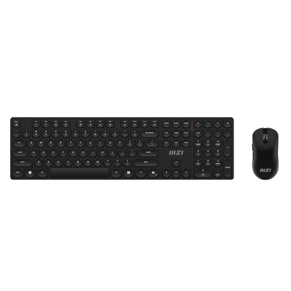 TECLADO Y MOUSE MSI FORGE K210 W COMBO US INALï¿½MBRICO 2.4 GHZ INGLES S11-43CE202-Y92