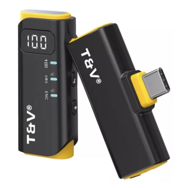MICRï¿½FONO THONET & VANDER VX350 INALï¿½MBRICO USB-C LAVALIER CON CANCELACIï¿½N DE RUIDO HK096-03681