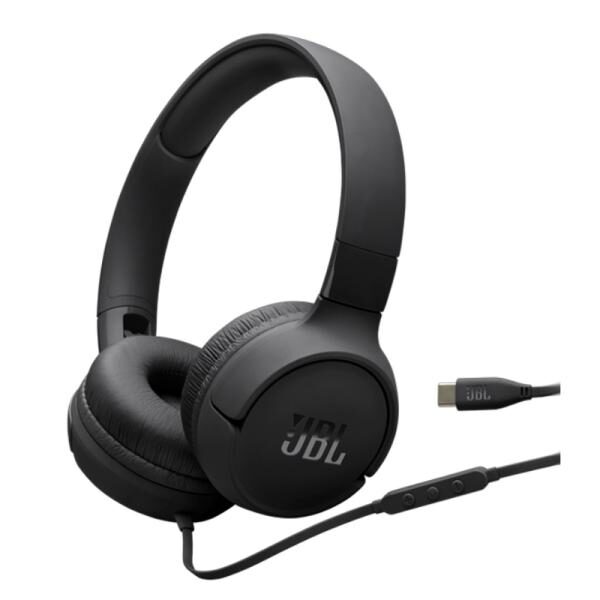 HEADSET JBL T520 ALï¿½MBRICO USB-C JBLT520CBLKAM