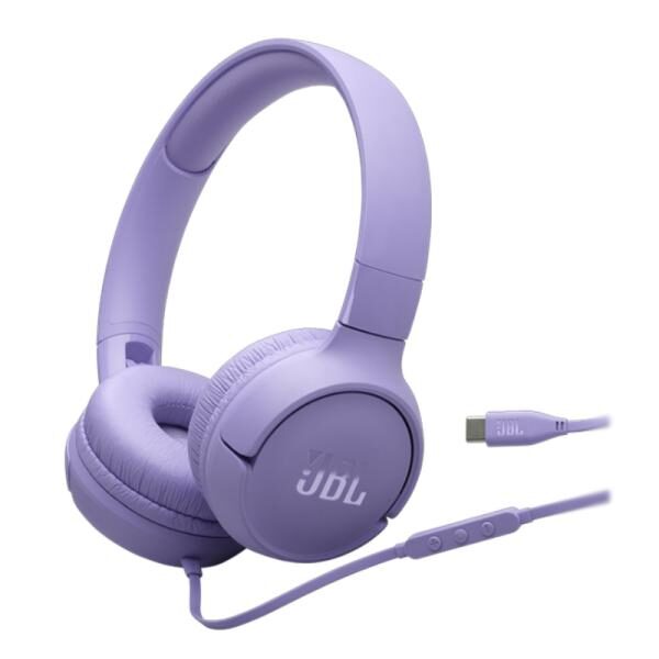 HEADSET JBL T520 ALï¿½MBRICO USB-C JBLT520CPURAM