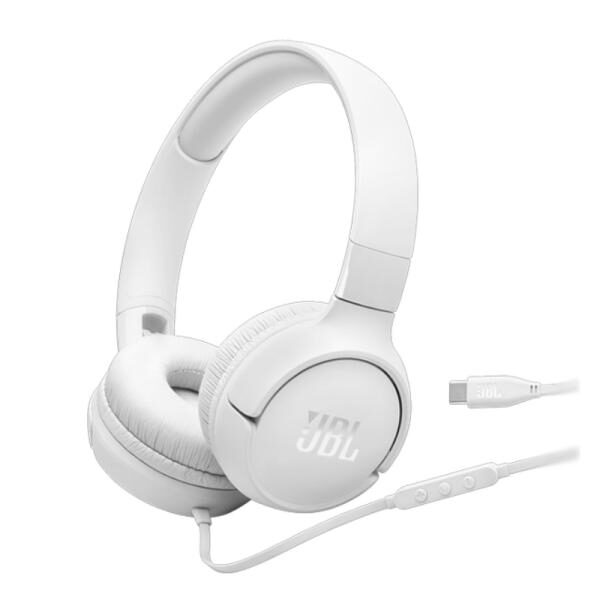 HEADSET JBL T520 ALï¿½MBRICO USB-C JBLT520CWHTAM