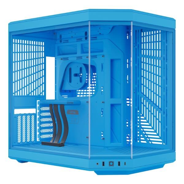 CASE GAMING HYTE Y70 MID TOWER SIN VENTILACIï¿½N INCLUIDA CON VIDRIO FRONTAL Y LATERAL CS-HYTE-Y70-BM
