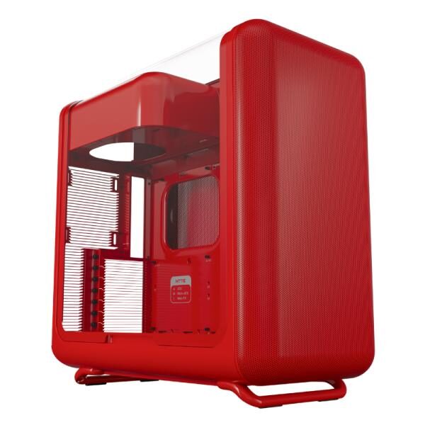 CASE HYTE X50 MID TOWER SIN VENTILACIï¿½N INCLUIDA CON PANEL LATERAL CS-HYTE-X50G-RR