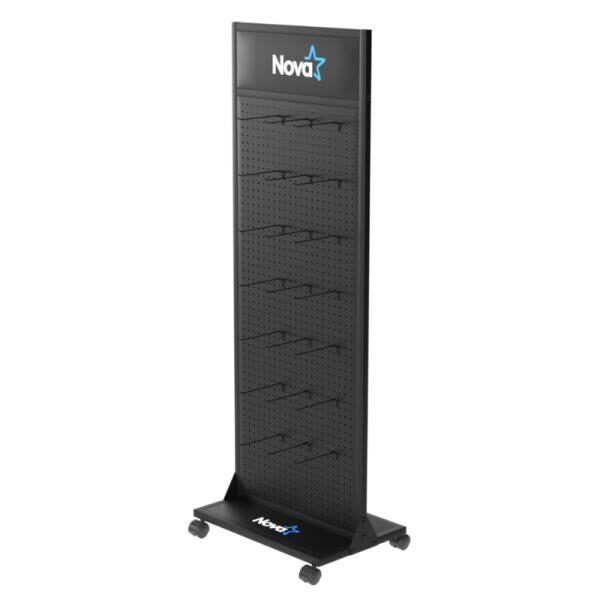 DISPLAY NOVA FD641700001C METï¿½LICO 600X400X1700MM 30 GANCHOS RUEDAS CON FRENO