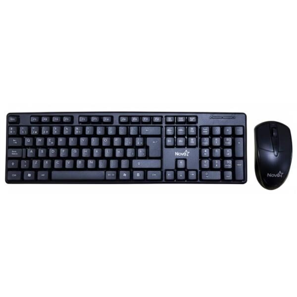 TECLADO Y MOUSE NOVA KB3782U0001C ALï¿½MBRICO USB