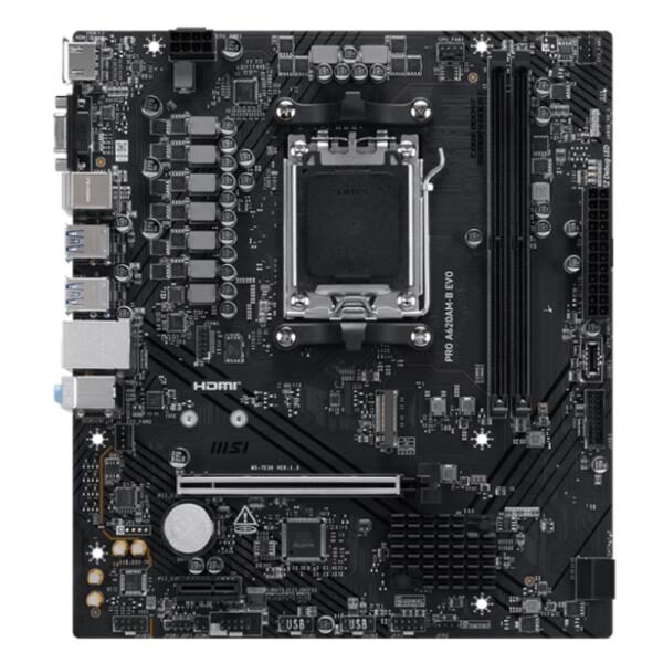 TARJETA MSI PRO A620AM-B EVO AM5 MATX DDR5 911-7E36-002