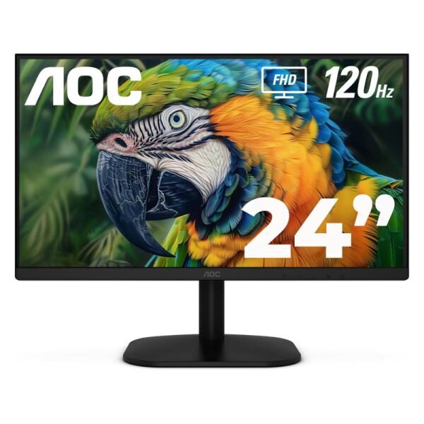 MONITOR AOC 24B35H3 24" PLANA FULL HD 1920 X 1080 120HZ IPS LED ADAPTIVE SYNC HDMI / VGA / 3.5MM