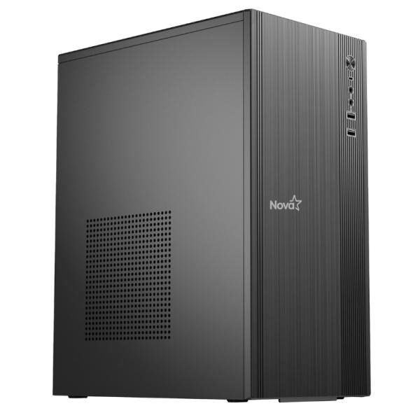 CASE NOVA MZ-550B SIN VENTILACIï¿½N INCLUIDA CON FUENTE DE PODER 600W E010-168