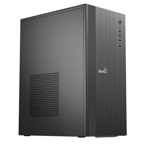 CASE NOVA MZ-585B SIN VENTILACIï¿½N INCLUIDA CON FUENTE DE PODER 600W E010-170