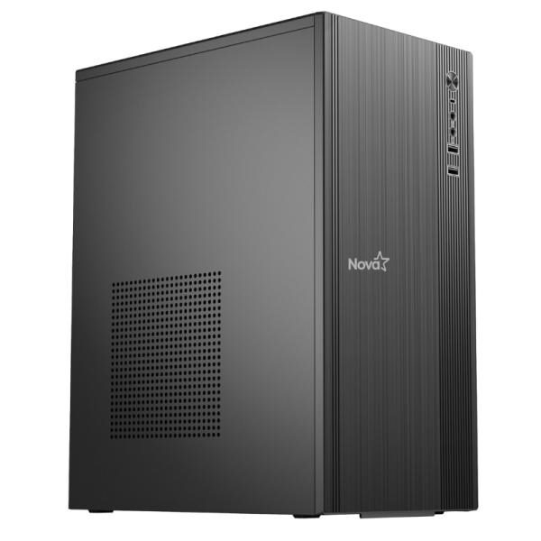 CASE NOVA MZ-580B SIN VENTILACIï¿½N INCLUIDA CON FUENTE DE PODER 600W E010-171