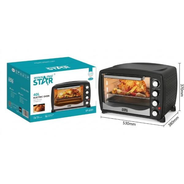 HORNO ELï¿½CTRICO WINNING STAR ST-2351 1500W KJ-1099-WST-110V-17292