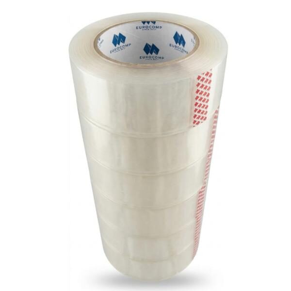 CINTA DE EMBALAJE 48MM X 164.5M TRANSPARENTE (PACK 6)