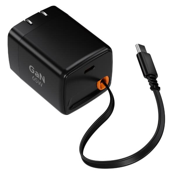 CARGADOR DE PARED RETRï¿½CTIL NOVA AD-782 65W USB-C W/ US E010-181