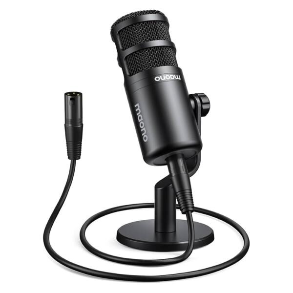 MICROFONO MAONO PD100 ALï¿½MBRICO USB/XLR CON SOPORTE DE SOBREMESA