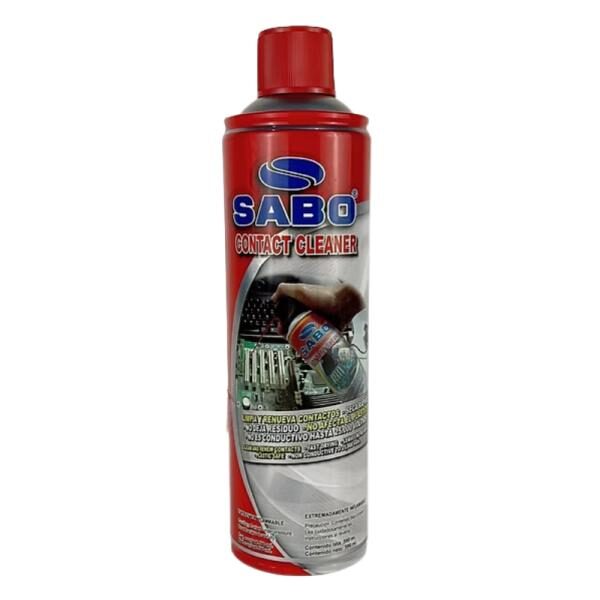AEROSOL LIMPIADOR CONTACTOS SABO CONTACT CLEANER 590ML INTERNO SECADO RAPIDO 53-0016-2