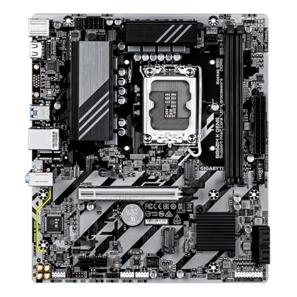 TARJETA MADRE GIGABYTE B860M K GEN5 LGA1851 MICRO ATX DDR5