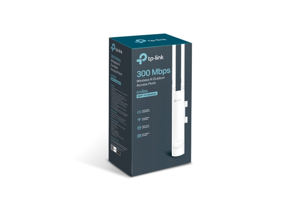 PUNTO DE ACCESO TP LINK EAP110-OUTDOOR 2.4 GHZ 300 MBPS WI-FI