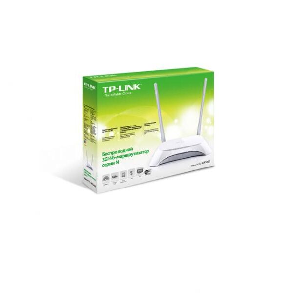 ROUTER TP LINK TL MR3420 2.4 GHZ-300 MBPS WIFI 4 3G/4G PUERTOS WAN / LAN / USB