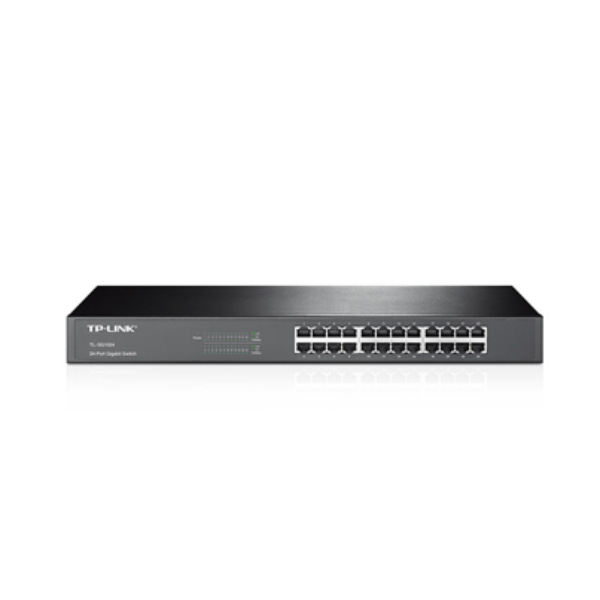 SWITCH TP LINK TL-SG1024 24 PUERTOS GIGABIT 10/100/1000 MBPS NO ADMINISTRABLE