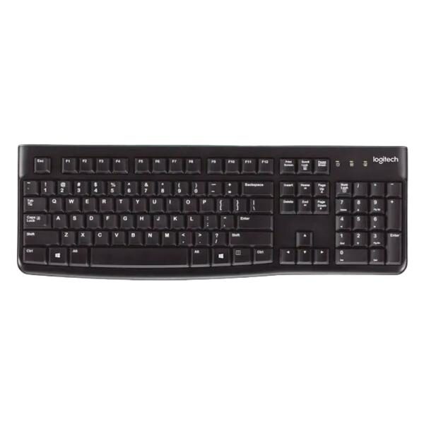 TECLADO LOGITECH K120 CORDED MEMBRANA ALï¿½MBRICO USB ESPAï¿½OL 920-004422