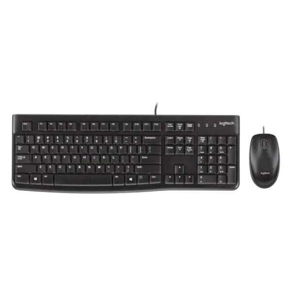 TECLADO Y MOUSE LOGITECH LOGITECH MK120 MEMBRANA ALï¿½MBRICO USB ESPAï¿½OL 920-004428