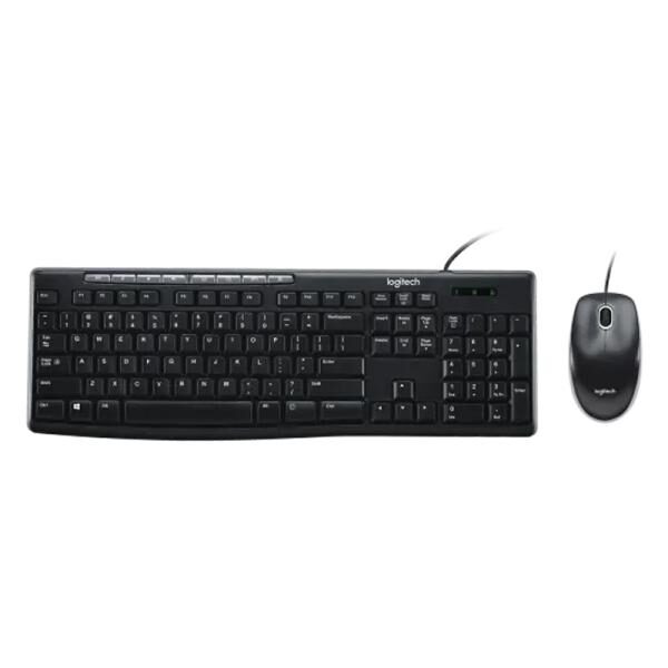 TECLADO Y MOUSE LOGITECH MK200 ALï¿½MBRICO USB ESPAï¿½OL 920-002716