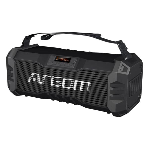 PARLANTE ARGOM SLAMBOX ACTIVE BEATS BLUETOOTH A PRUEBA DE AGUA ARG-SP-3303BK