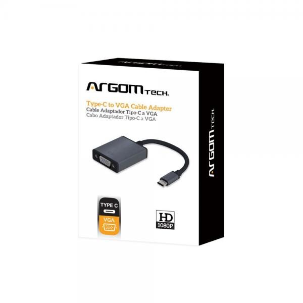 CABLE ARGOM TYPE-C A VGA 6" ARG-CB-0043