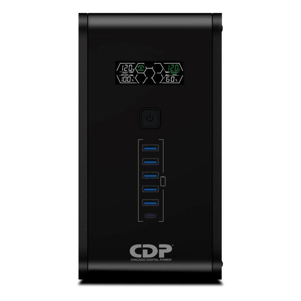 UPS CDP R-SMART751 750VA 350W UPS LINEA INTERACTIVA 120VAC AVR 10 TOMAS