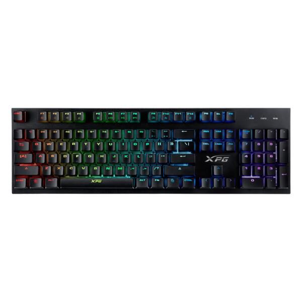 TECLADO GAMING RGB ADATA XPG INFAREX K10 MEMBRANA ALï¿½MBRICO USB INGLï¿½S