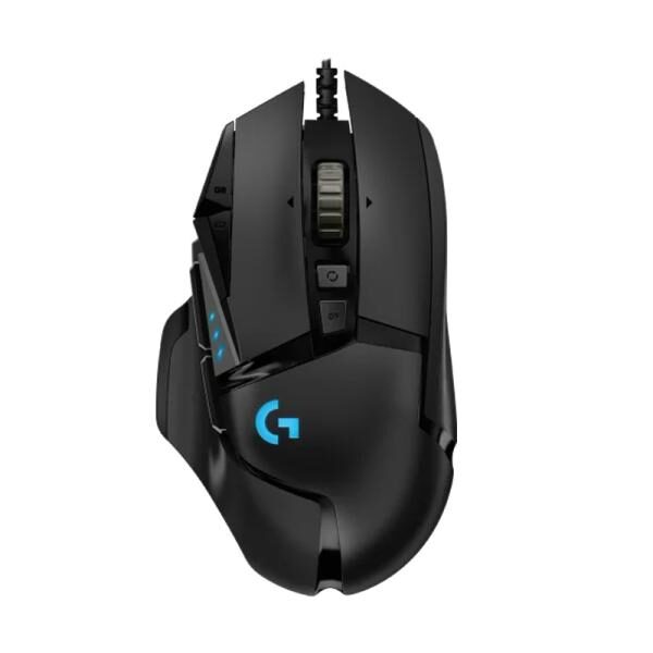 MOUSE GAMING RGB LOGITECH G502 HERO ALï¿½MBRICO USB 25600 DPI 910-005469