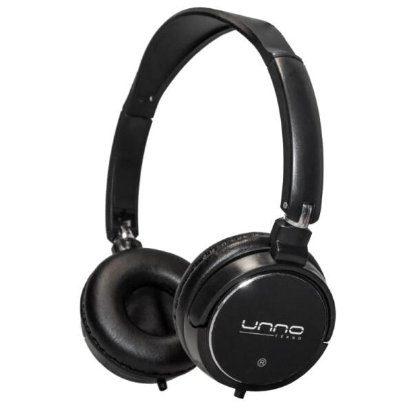 HEADSET UNNO TEKNO SONIC ALï¿½MBRICO 3.5MM HS7308BK