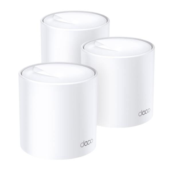 SISTEMA WIFI TP LINK DECO X20 (3-PACK) DUAL BAND 1800MBPS WI-FI 6 MESH